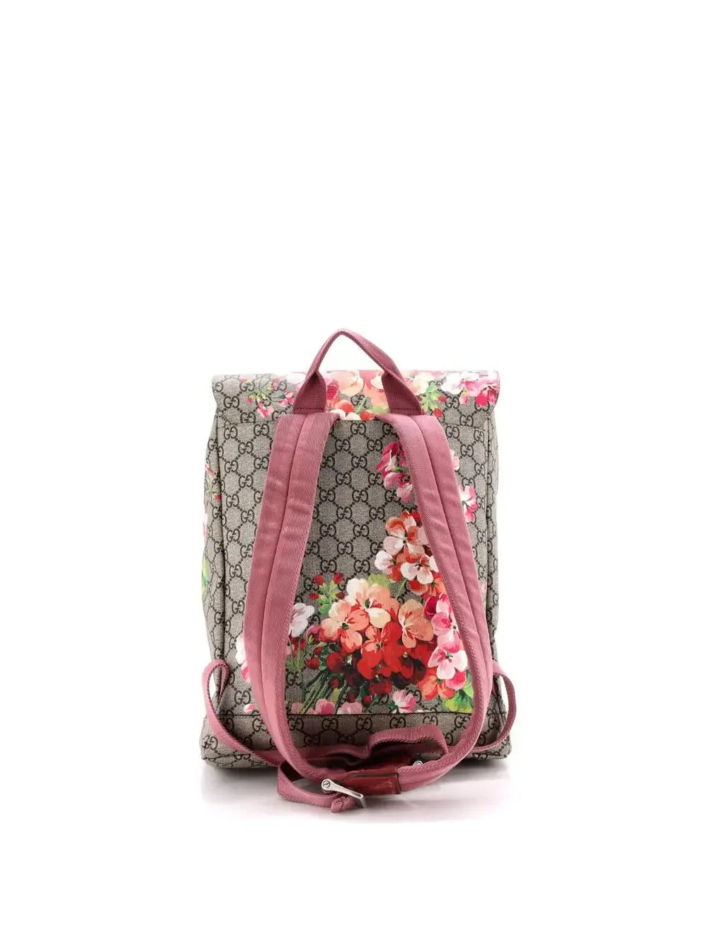 Gucci Buckle Backpack Blooms Print Gg #295088G12B